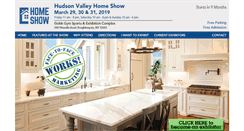 Desktop Screenshot of hudsonvalleyhomeshow.com